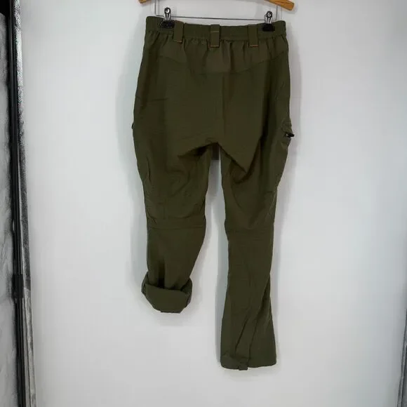 First Lite Obsidian Wool Green Pants Outdoor Hunting Tactical Camp Women Size L - Picture 7 of 14